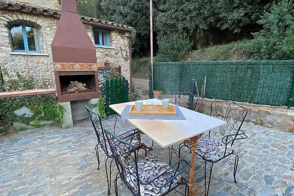 Casa Con Encanto En El Bosque Y A 10 Min De Girona Celrá Spanyolország